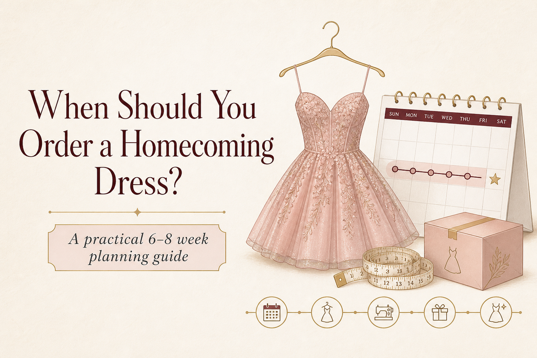When Should You Order a Homecoming Dress?