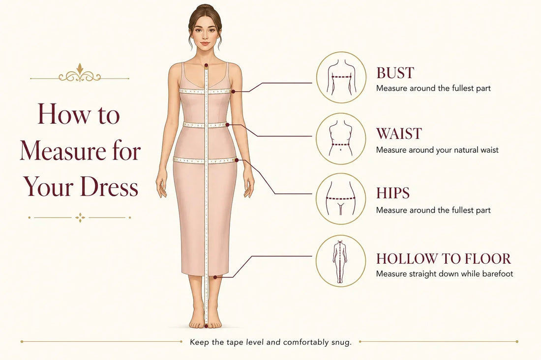 How to Measure for a Prom Dress: Step-by-Step Guide