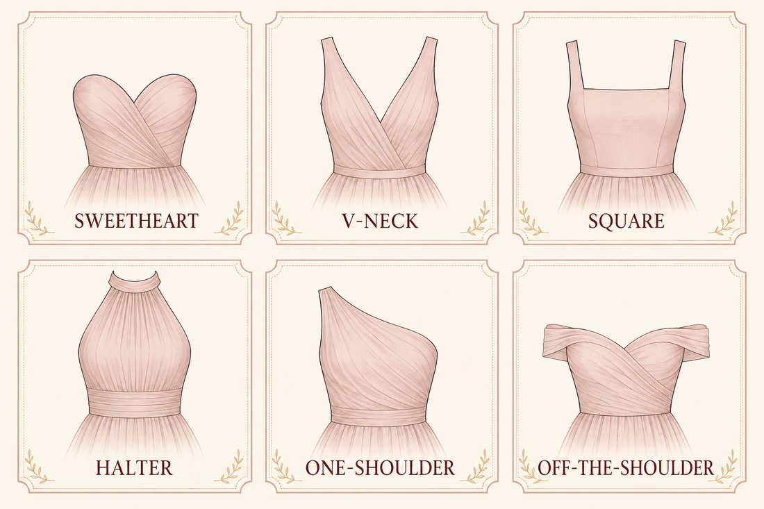 Prom Dress Necklines Explained: How to Choose Your Style