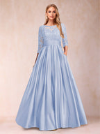 Xena Mae Lavender front view mother of the bride dress