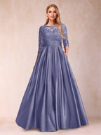 Xena Mae Lilac front view mother of the bride dress