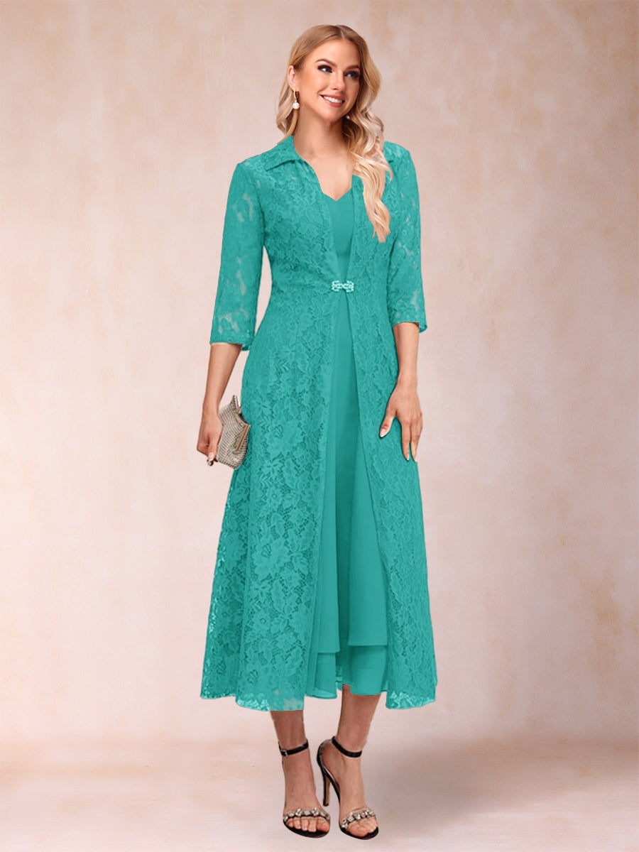 Delphine Turquoise back view wedding guest dress
