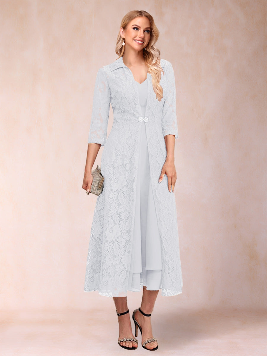 Delphine White front view wedding guest dress
