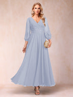 Ginevra Lavender front view wedding guest dress