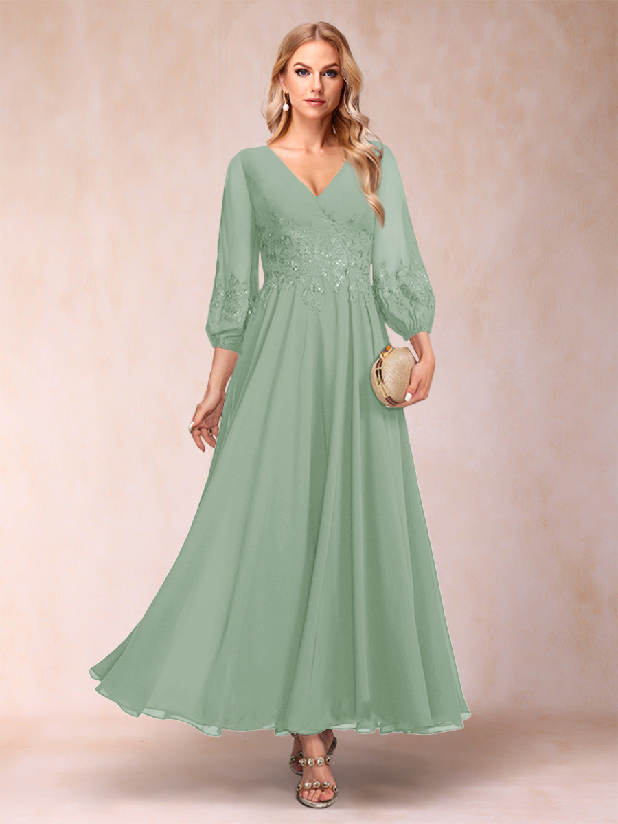 Ginevra Sage Green back view wedding guest dress