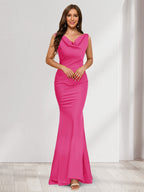 Briseis hot pink alternate front view 2 prom dress