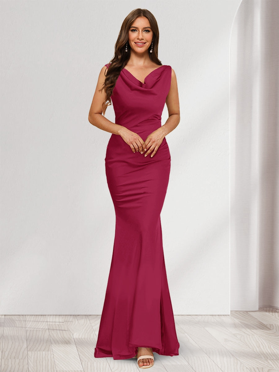 Briseis burgundy alternate front view 3 prom dress