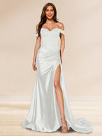 Averill ivory alternate front view 2 prom dress
