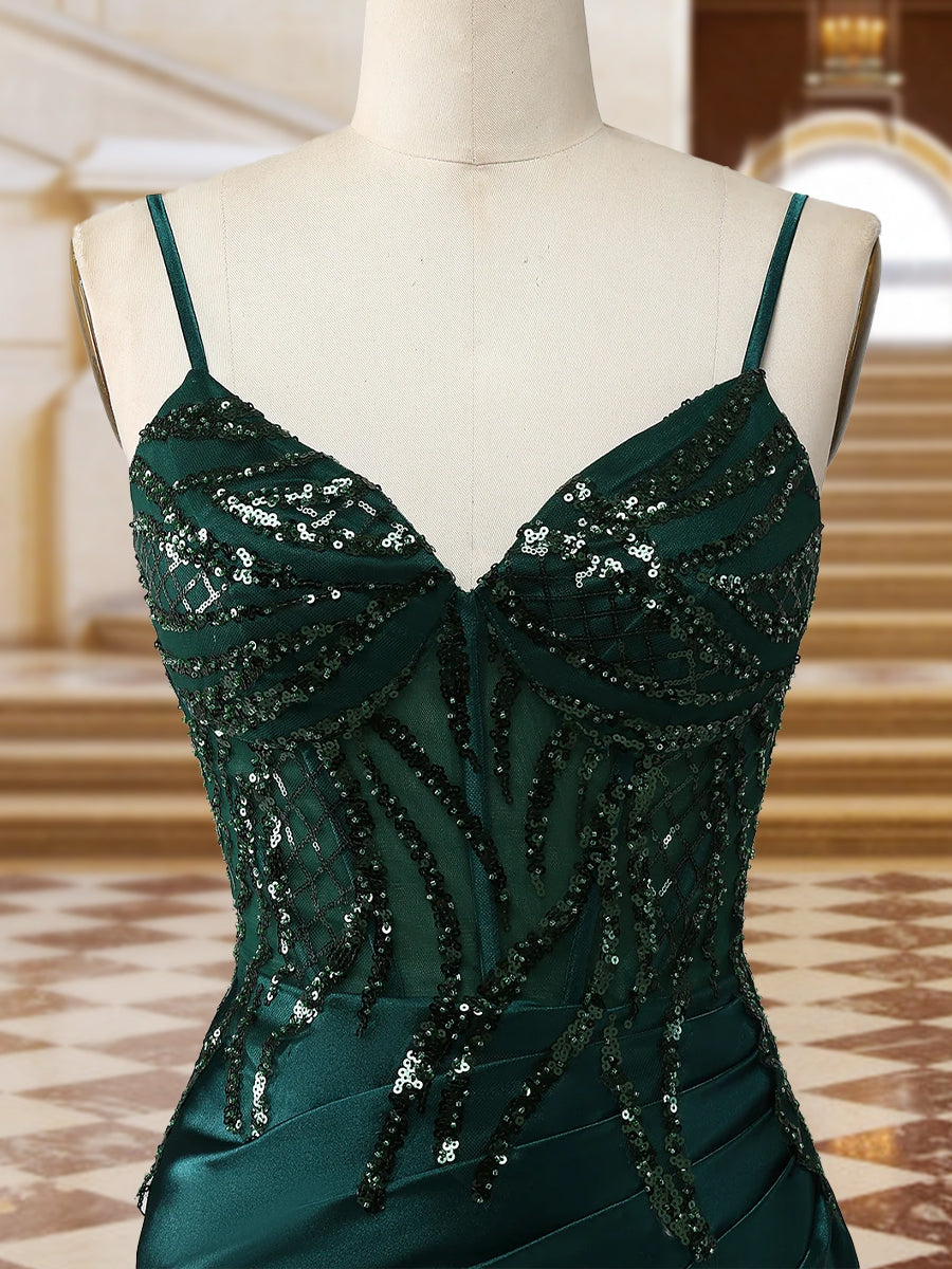 Quenby peacock side view prom dress