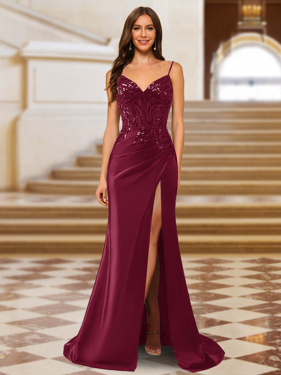 Quenby orchid front view prom dress