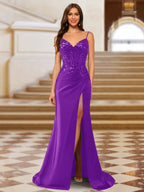 Quenby regency front view prom dress