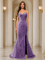 Phaedra wisteria front view prom dress