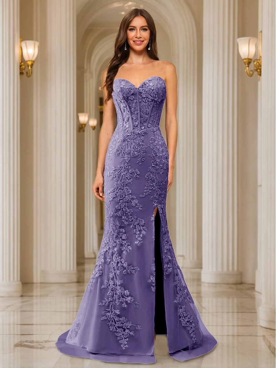 Phaedra wisteria alternate front view 2 prom dress