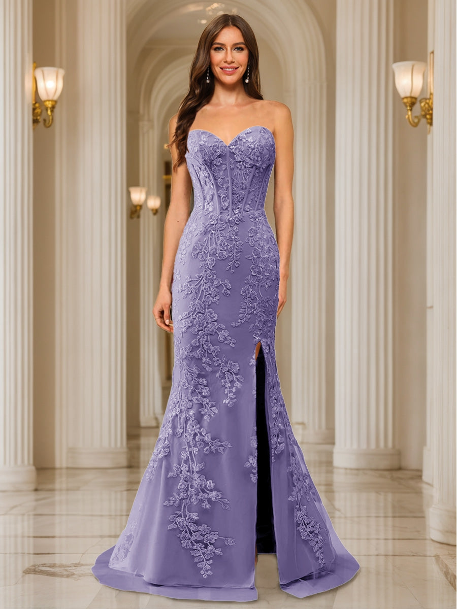 Phaedra wisteria alternate front view 3 prom dress
