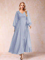 Hilda Mae Lavender front view mother of the bride dress
