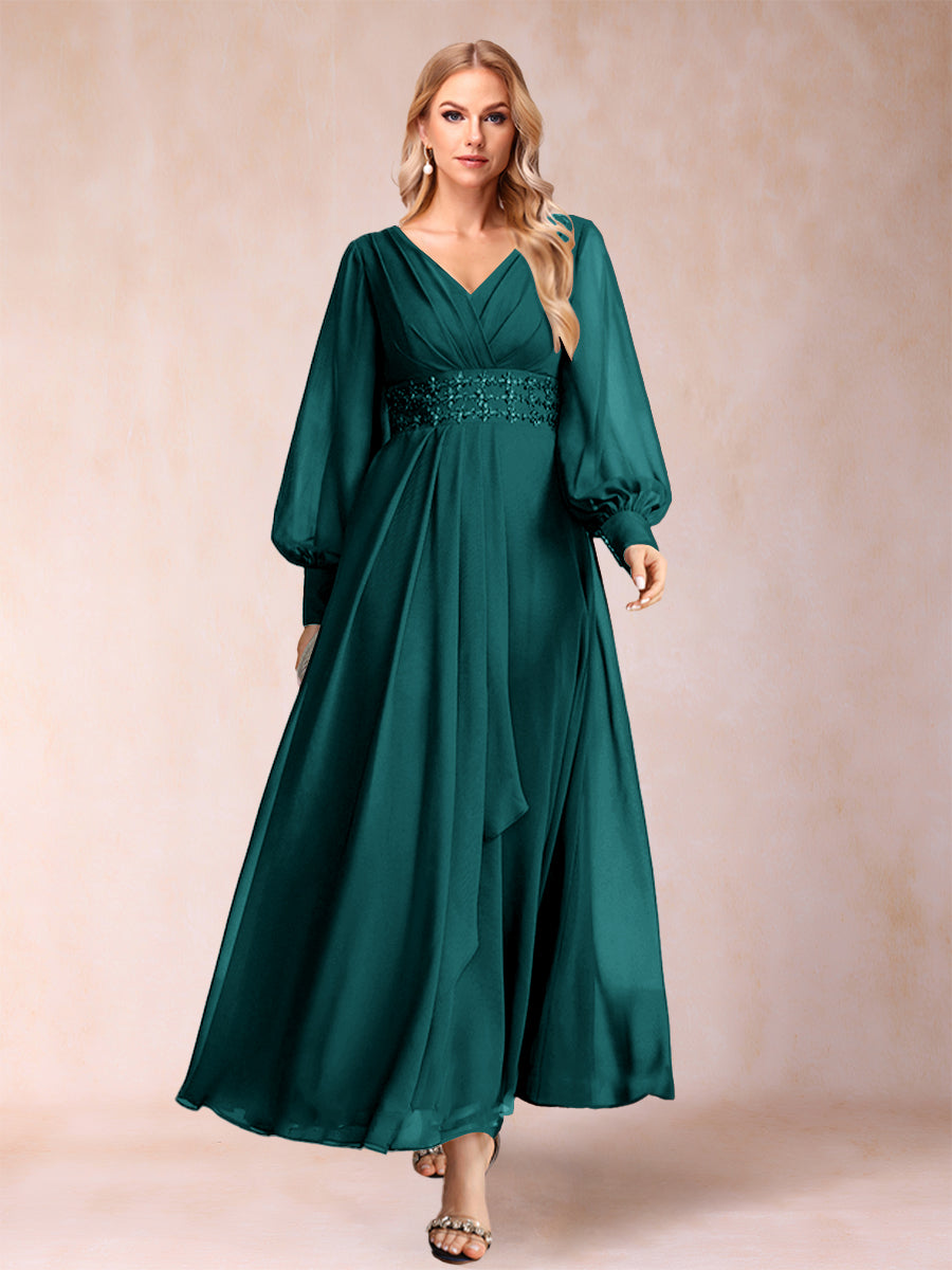 Hilda Mae Peacock front view mother of the bride dress
