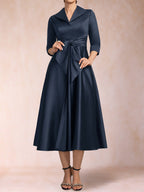 Brenda Claire Navy Blue bodice detail mother of the bride dress