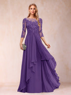 Estelle Vale Regency front view mother of the bride dress