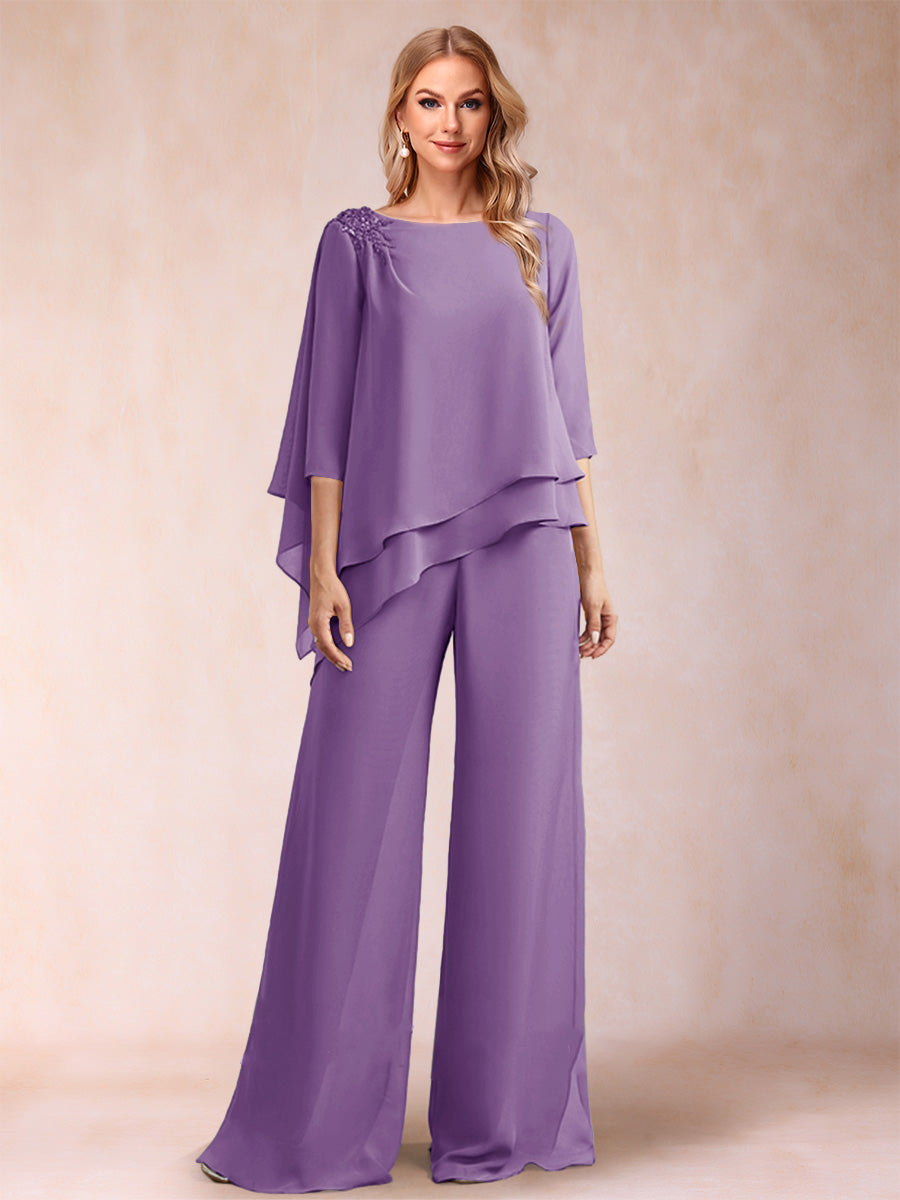 Florence Rose Wisteria detail view 7 mother of the bride dress
