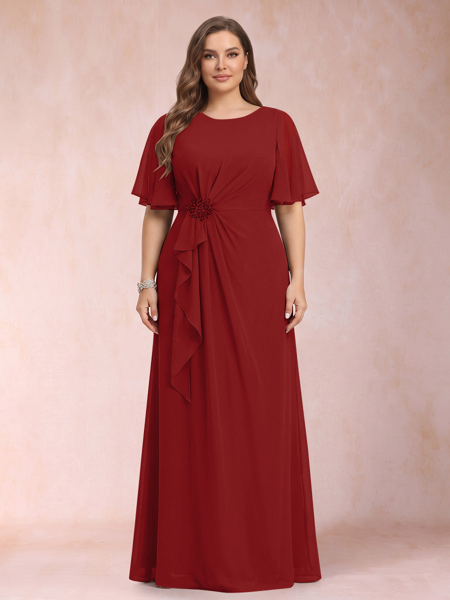 Helena Mae Burgundy bodice detail mother of the bride dress