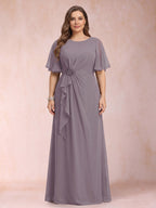 Helena Mae Wisteria back view mother of the bride dress