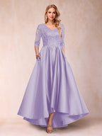 Gabriella June Lilac back view mother of the bride dress