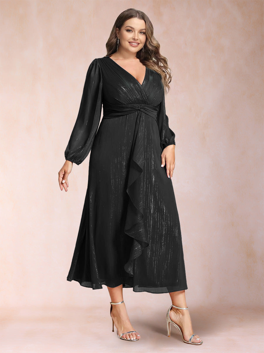 Odette Vale Black front view wedding guest dress