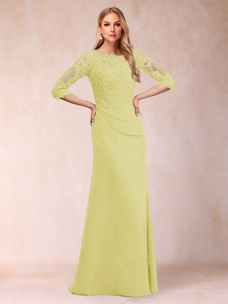 Cressida Joy Daffodil front view mother of the bride dress
