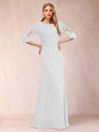 Cressida Joy Ivory back view mother of the bride dress