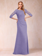 Cressida Joy Wisteria back view mother of the bride dress