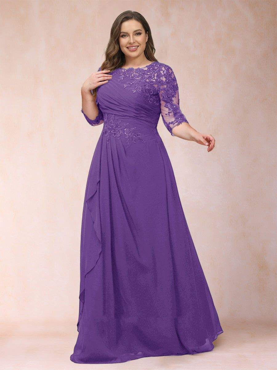 Demi June Regency front view mother of the bride dress