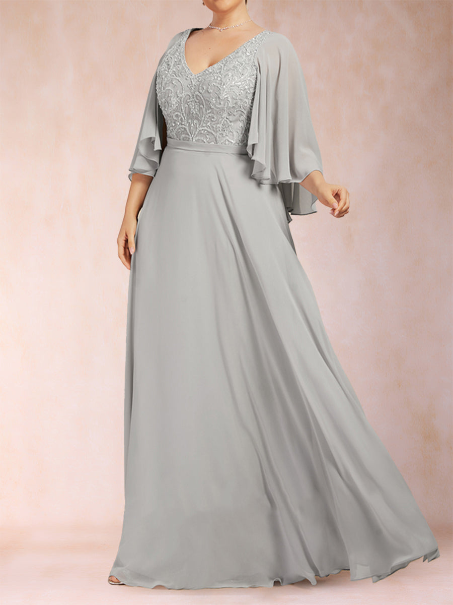 Ysolde Silver bodice detail wedding guest dress