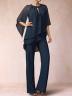 Yvonne June Navy Blue bodice detail mother of the bride dress