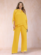Rita Mae Gold front view mother of the bride dress