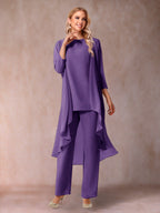 Delphine Grace Regency front view mother of the bride dress