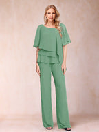 Xaviera Eucalyptus front view wedding guest dress