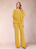 Xaviera Gold back view wedding guest dress