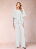 Xaviera Ivory front view wedding guest dress