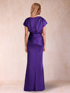 Celia Elise Regency back view mother of the bride dress