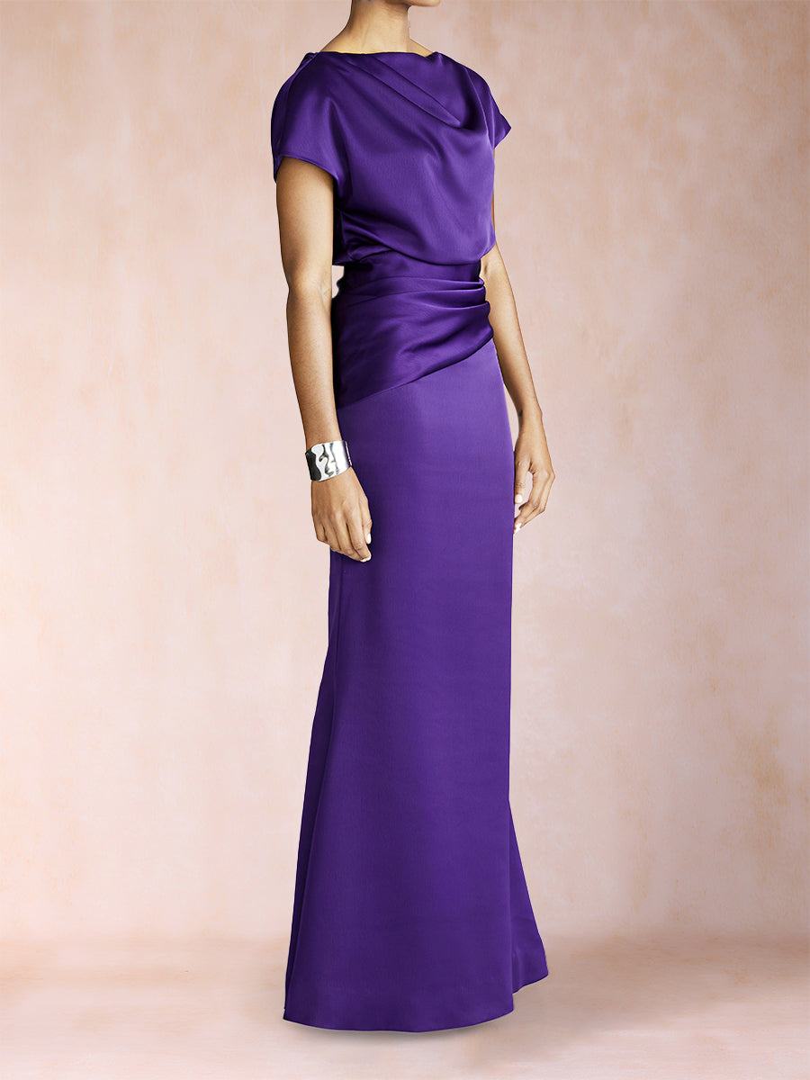 Celia Elise Regency bodice detail mother of the bride dress