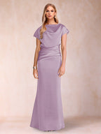 Celia Elise Wisteria front view mother of the bride dress