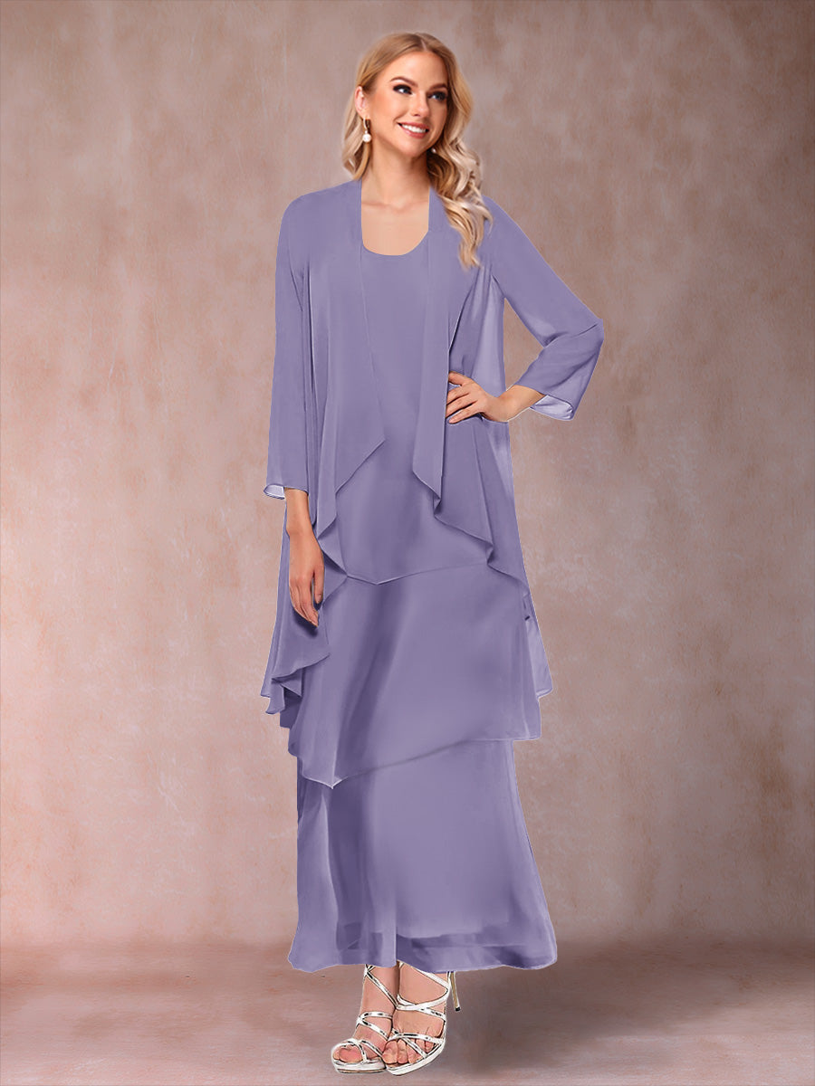 Isadora Elise Wisteria back view mother of the bride dress