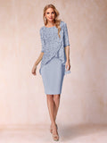 Keziah Lavender front view wedding guest dress