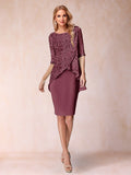 Keziah Plum front view wedding guest dress