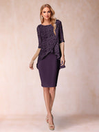 Keziah Plum back view wedding guest dress