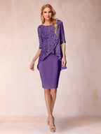 Keziah Regency front view wedding guest dress