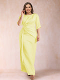 Iliana Daffodil front view wedding guest dress