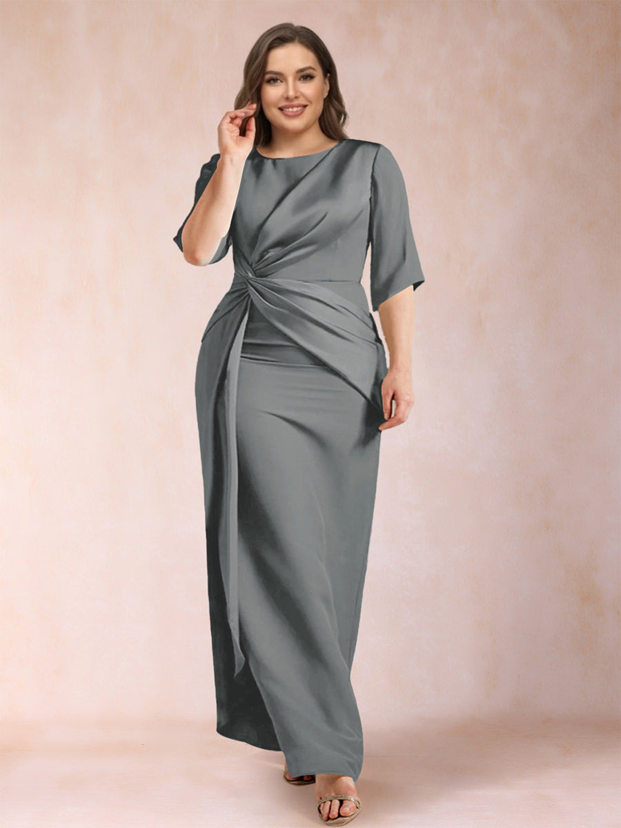 Iliana Grey front view wedding guest dress