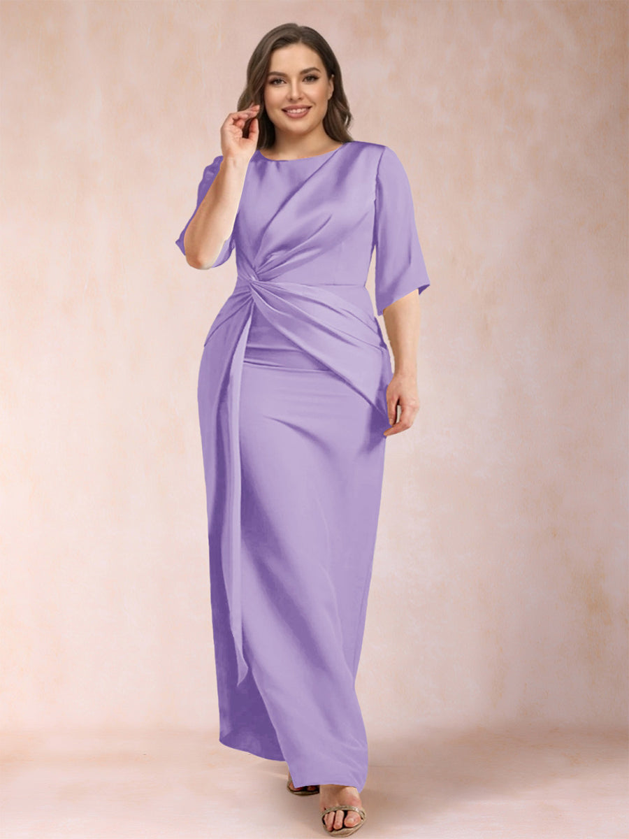 Iliana Lilac front view wedding guest dress