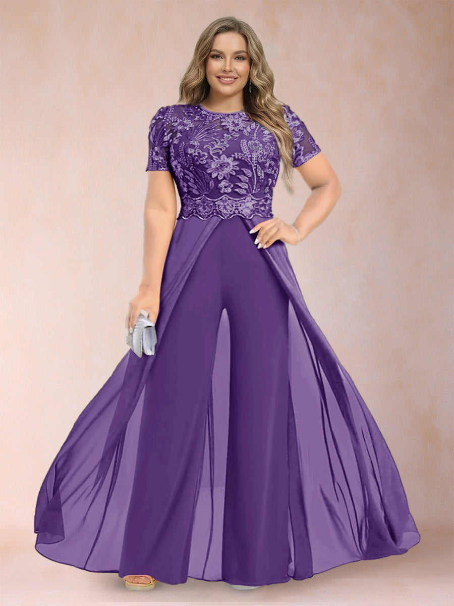 Erica June Regency front view mother of the bride dress